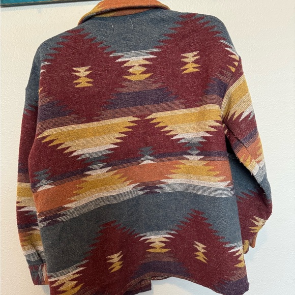 Aztec Southwestern Shacket - Picture 3 of 3